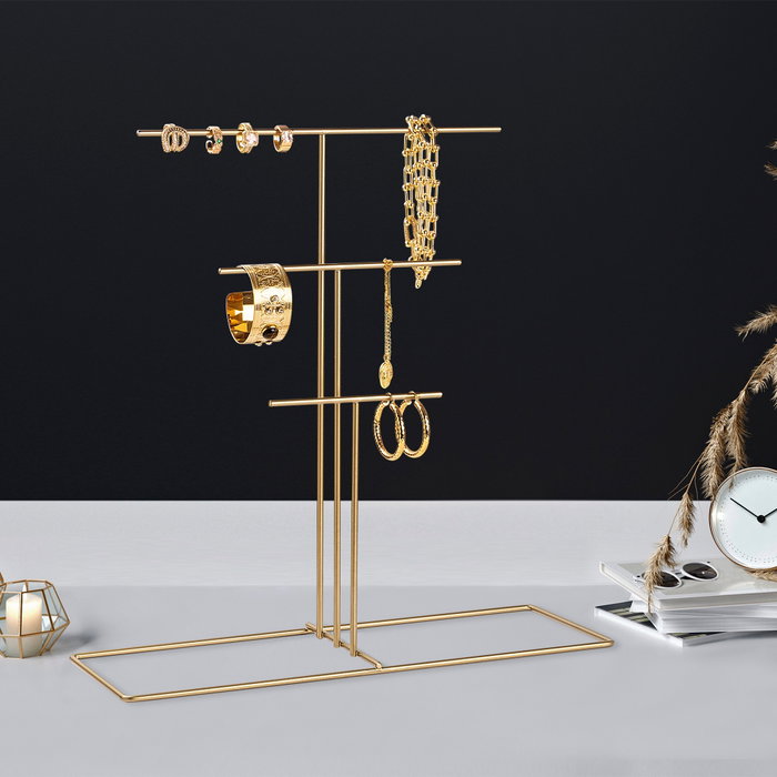 Aberto Design TK-006 Organizador de Joyero de Metal Dorado Aberto Design TK-006 Organizador de Joyero de Metal Dorado